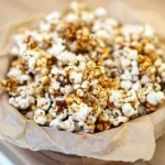 popcorn with caramel