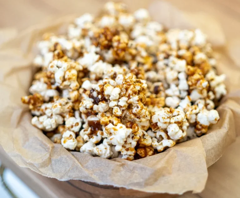 popcorn with caramel