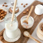 homemade almond milk