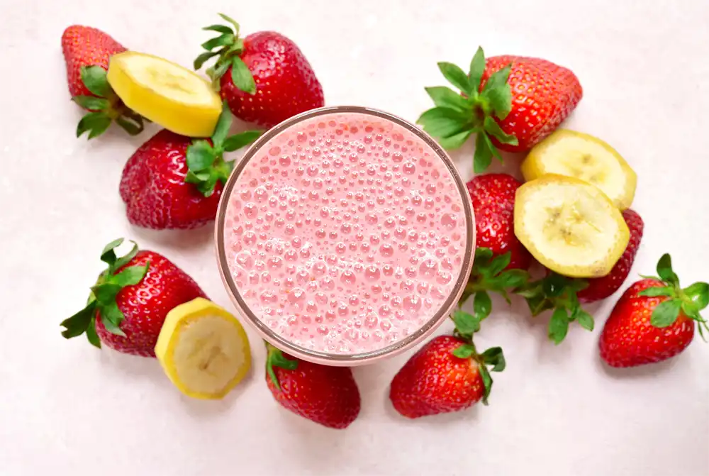 Banana Strawberry Smoothie