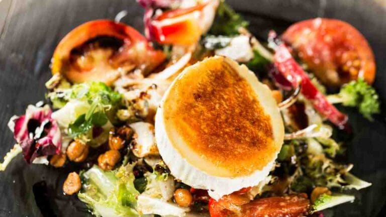 Roasted Vegetable and Goat Cheese Salad