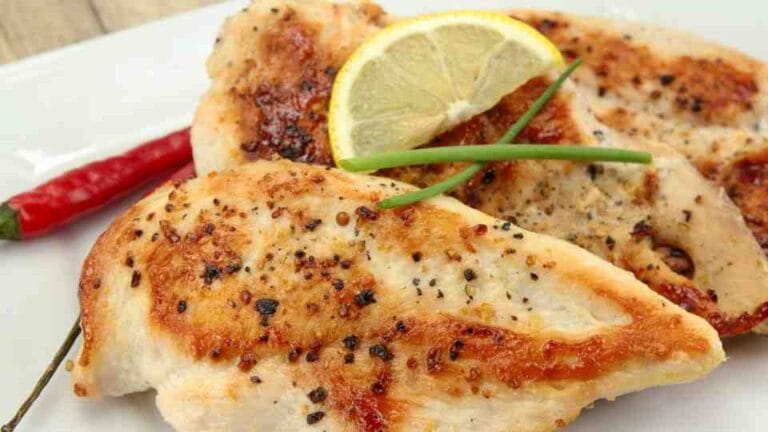 Oven Baked Chicken Fillet with Mustard and Honey