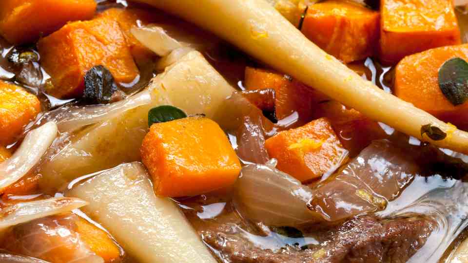 Vegetarian Root Vegetable Casserole